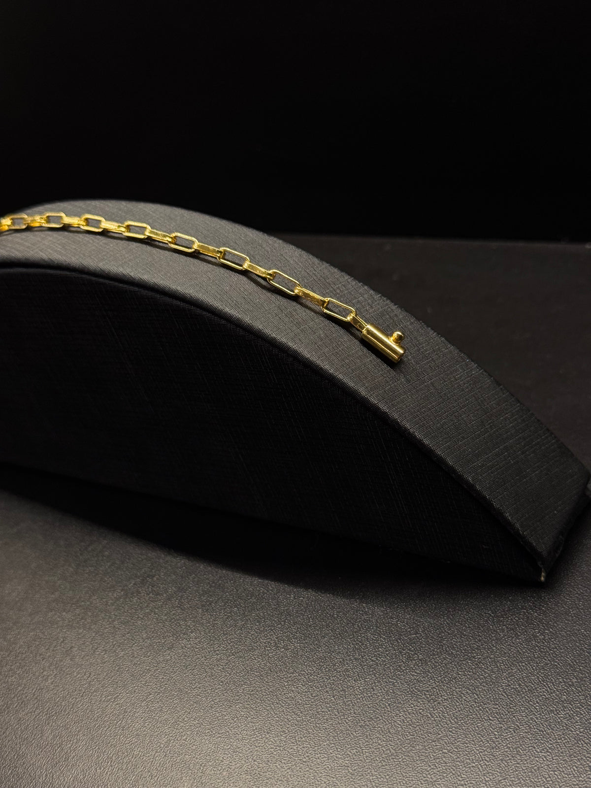 PULSEIRA TIJOLINHO 4MM BANHADO A OURO 18K