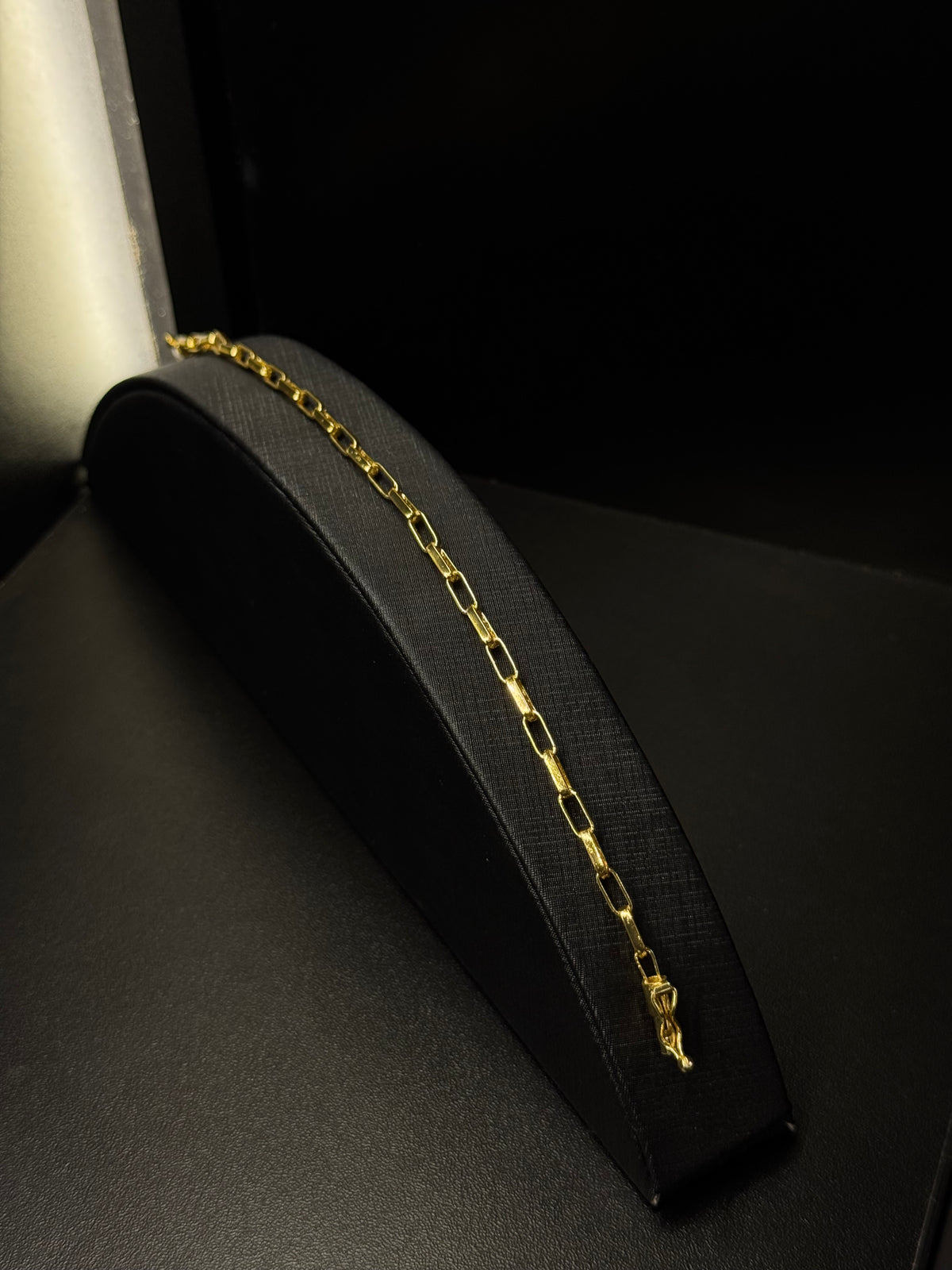 PULSEIRA TIJOLINHO 4MM BANHADO A OURO 18K